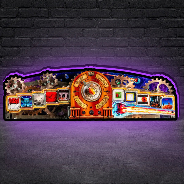 New Arrival Rush Pinball Topper Led Lightbox, USB plug Dimmer, Pinball ...