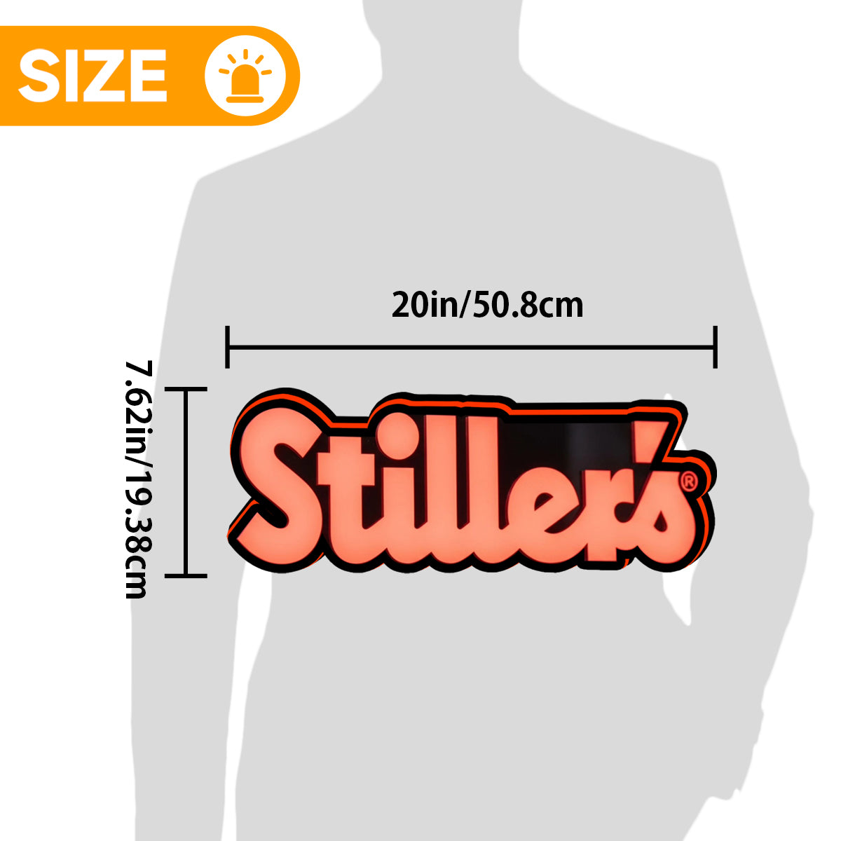 Stiller's Pinball Topper Lightbox Arcade Gaming Light box for Man's Cave