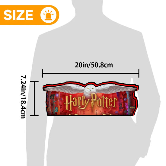 Harry Potter Pinball Topper for Jersey Jack Pinball Machine, 3D Printed Lightbox USB Powered & Full Dimmable