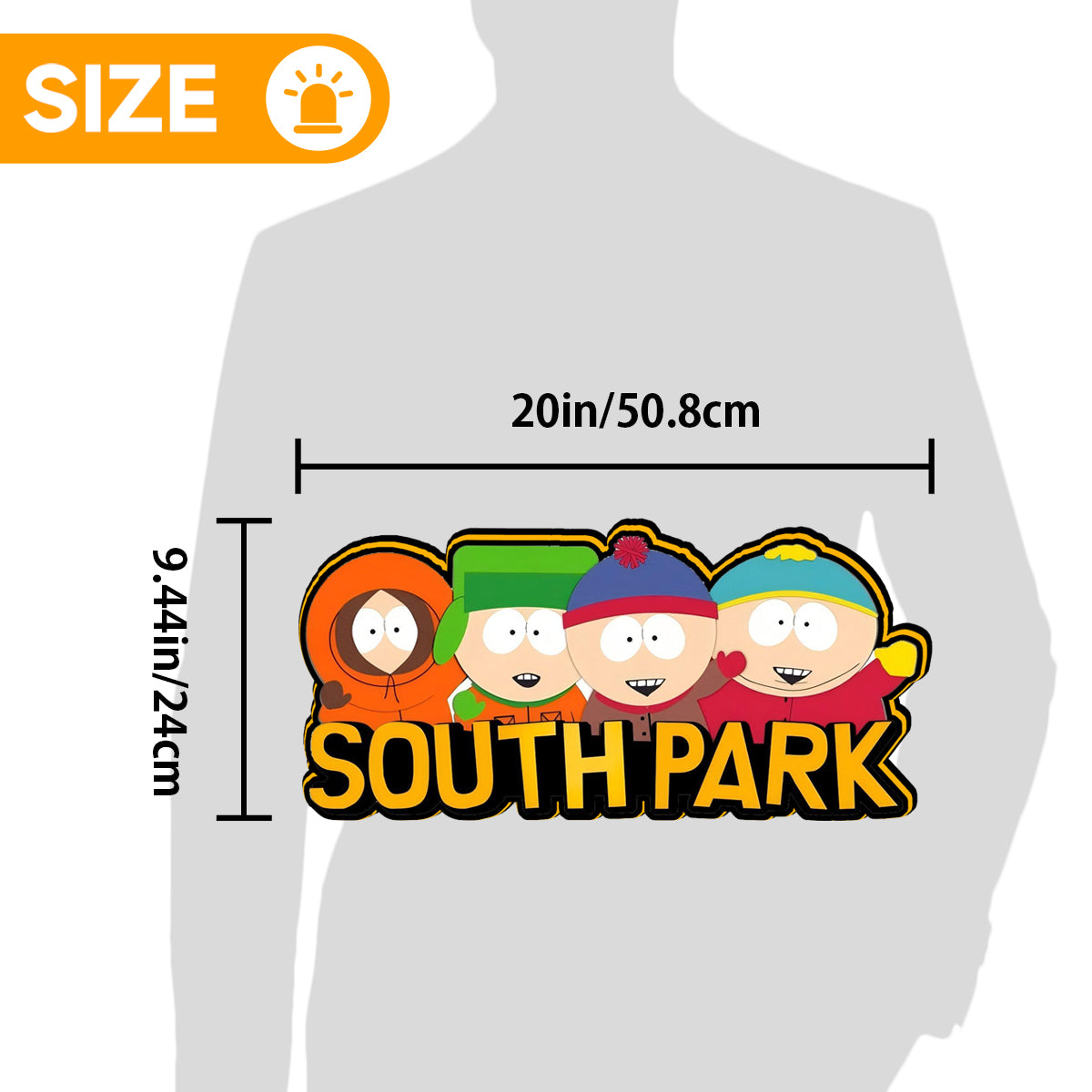 South Park Pinball Topper LED Lightbox, Pinball Arcade Decor, for Sega Pinball Machine Topper