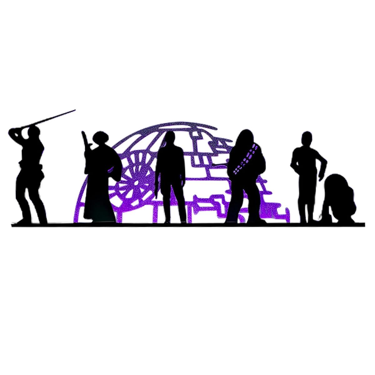 Star Wars Pinball Silhouette Topper