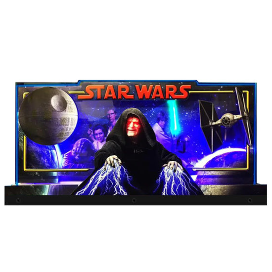 Décoration de flipper Star Wars Seigneur Sith 3D en acrylique LED pour flipper Stern