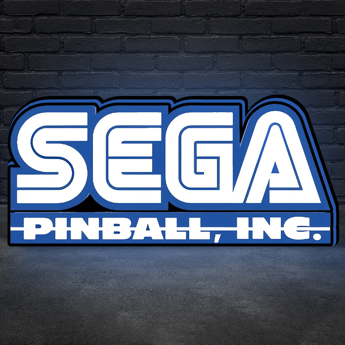 Sega Pinball Logo Led lightbox for Pinball Machine, 3D Printed Lightbo ...