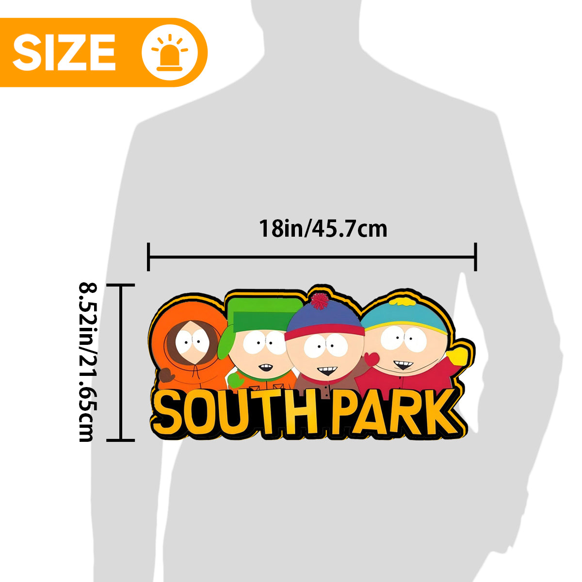 South Park Pinball Topper LED Lightbox, Pinball Arcade Decor, for Sega Pinball Machine Topper
