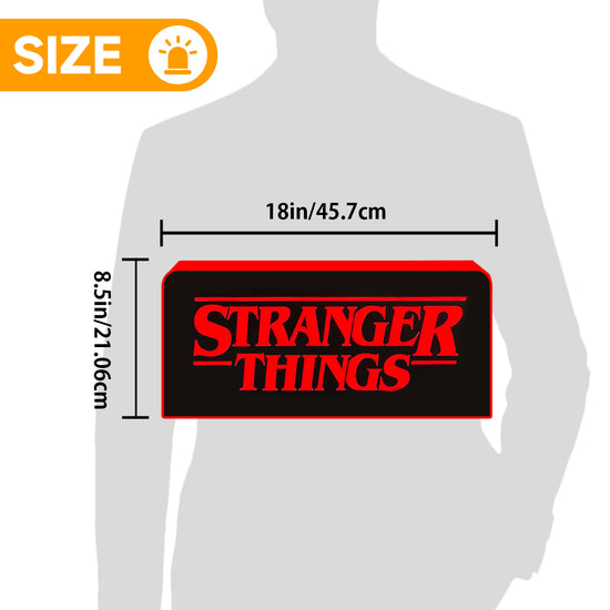 Stranger Things Logo Pinball Topper Lightbox Arcade Gaming Light box