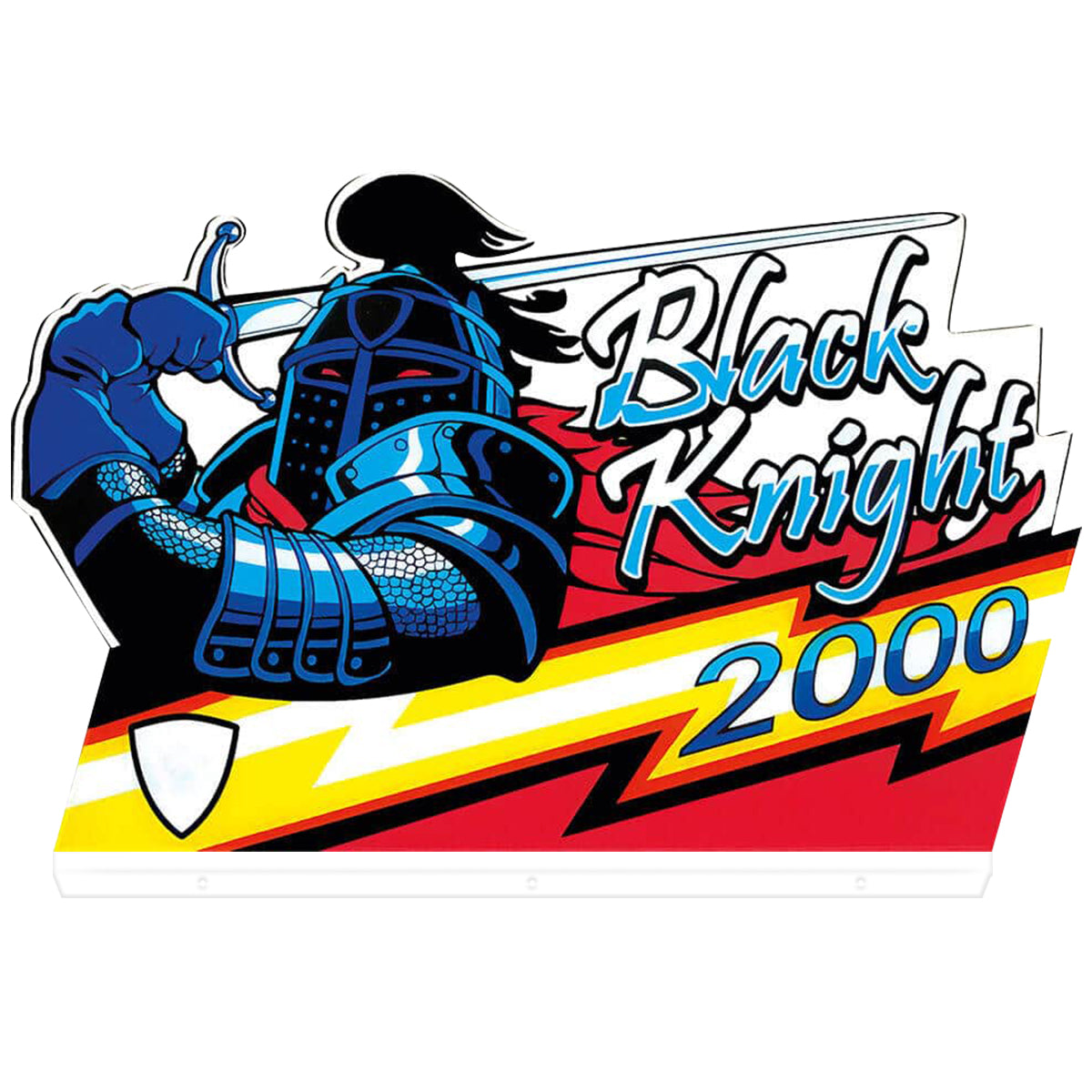 Black Knight Pinball Topper, 3D Pinball Acrylic LED Topper, For Stern Pinball Machine, Pinball Topper