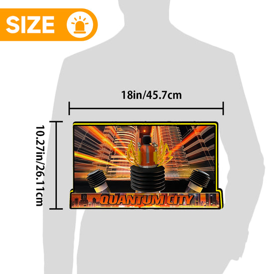 Dialed In Pinball Topper for JJP Pinball Machine, 3D Printed Lightbox USB Powered & Full Dimmable