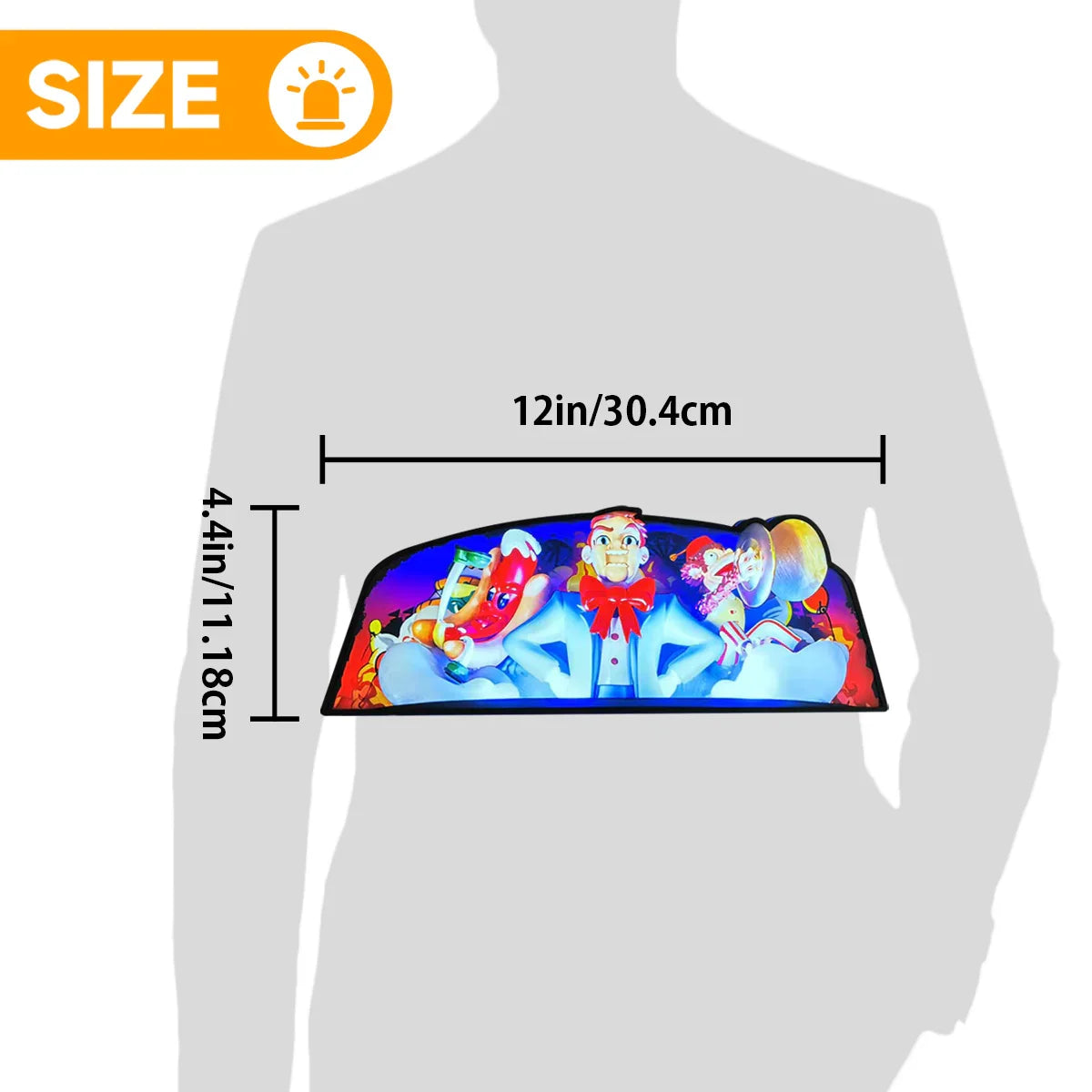 Funhouse 2.0 Pinball Topper LED Lightbox, 3D Printed Lightbox Rock Your Game