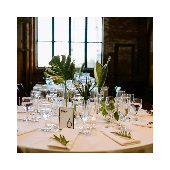 Acrylic Wedding Reception Table Numbers With Stands Birthday Decor Ann ...