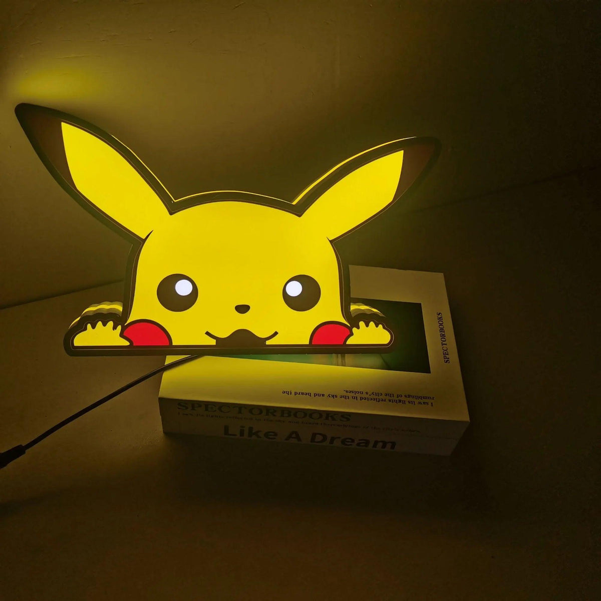 Pikachu Letrero Led Logo Sign Pikachu Neon Cartoon LED Light Wall Decor Night Light – FYLZGO