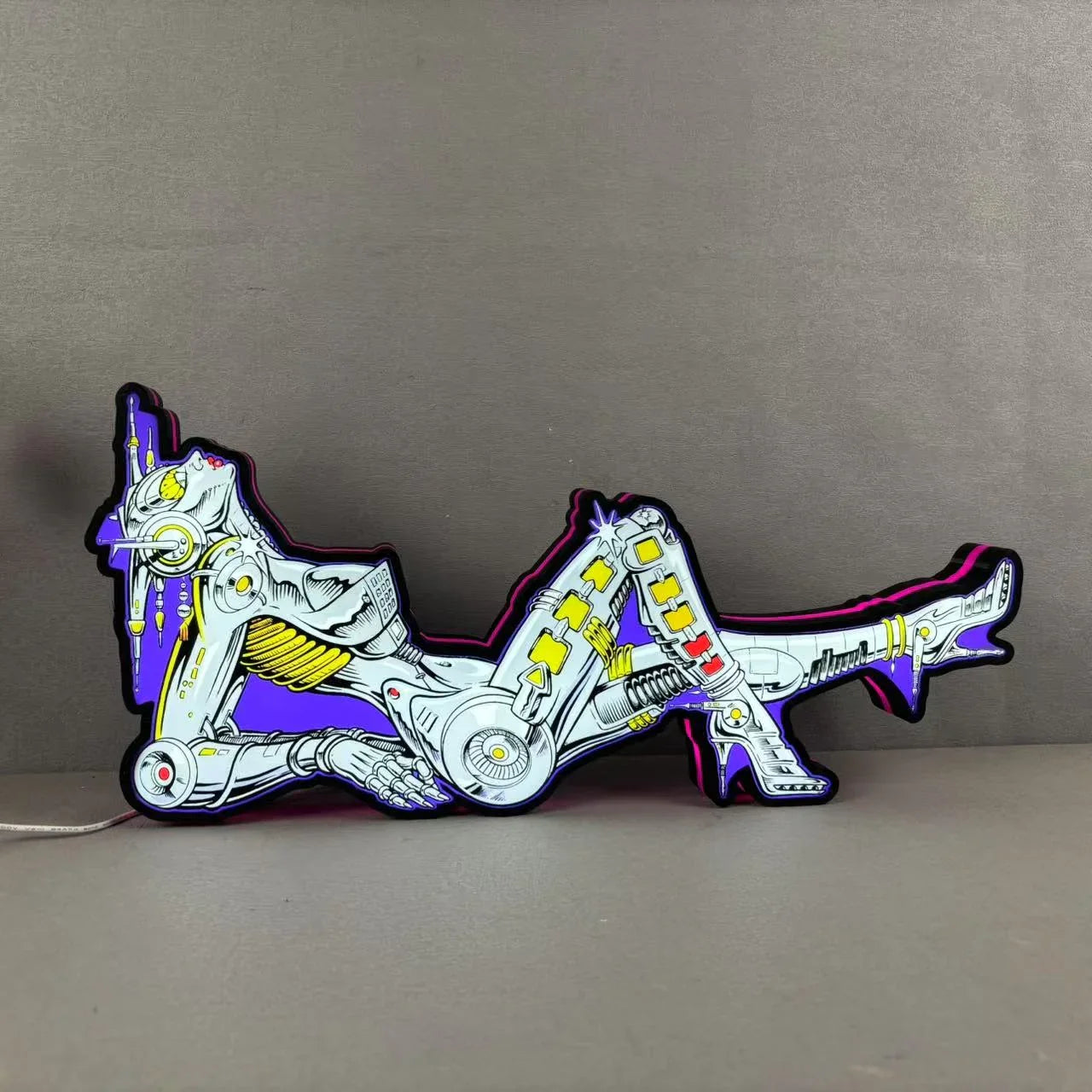 Bride of Pinbot Topper Led lightbox for Pinball Machine