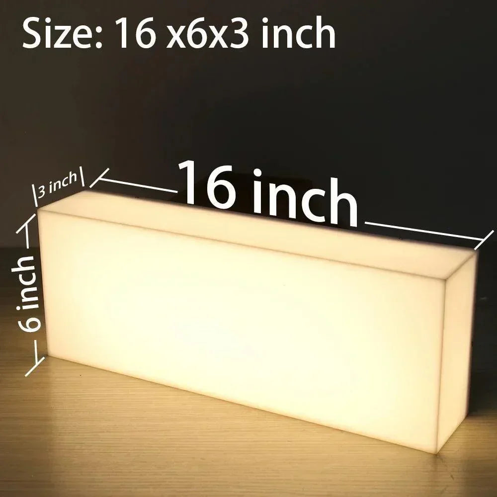 Enseigne lumineuse personnalisée pour magasin d'entreprise, lampe murale intérieure et extérieure, signalisation personnalisée avec Logo, éclairage publicitaire