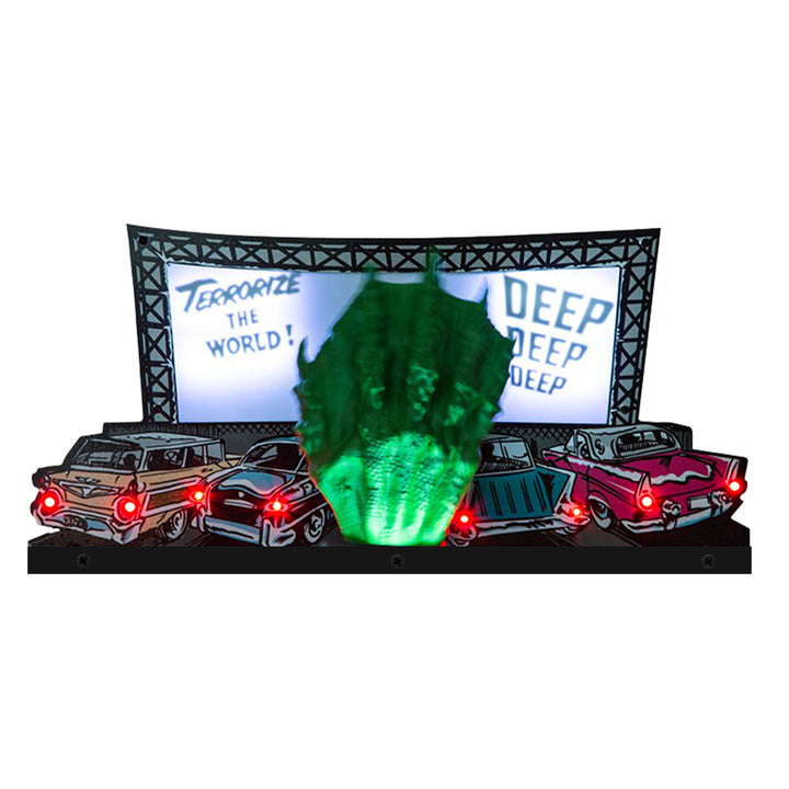 Créature du lagon noir Grave Walker Pinball Topper 3D Acrylique LED Topper, pour Bally Pinball Mahine