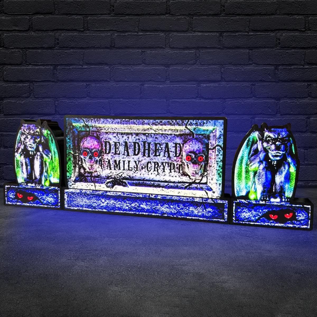 Elvira's House Of Horrors Pinball Topper LED Lightbox for  Pinball Machine, 3D Printed Lightbox Rock Your Game