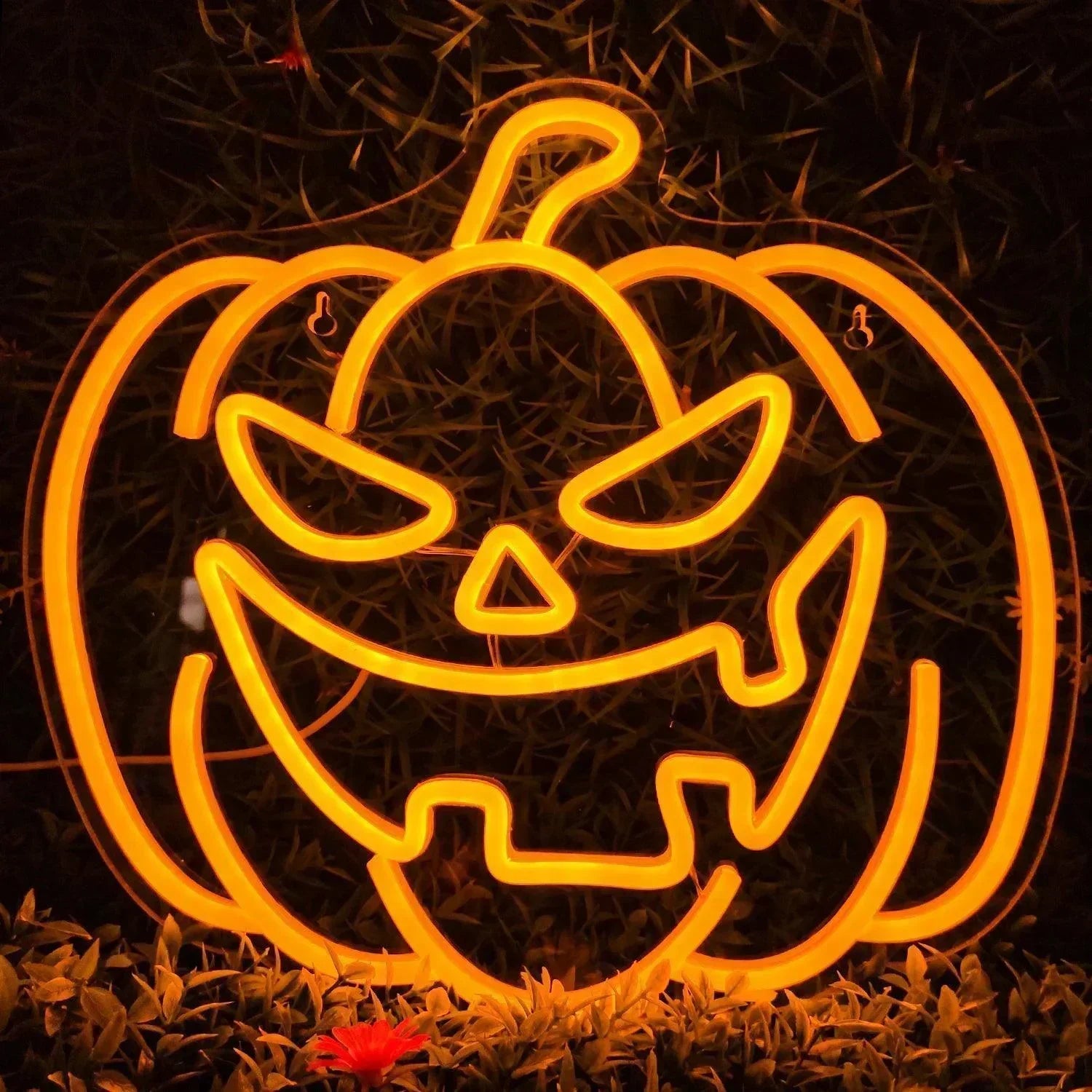 Halloween-Neonreklame, Halloween-Partydekorationen, ausgefallene Neonreklame, Halloween-LED-Licht, gruselige Wanddekoration 