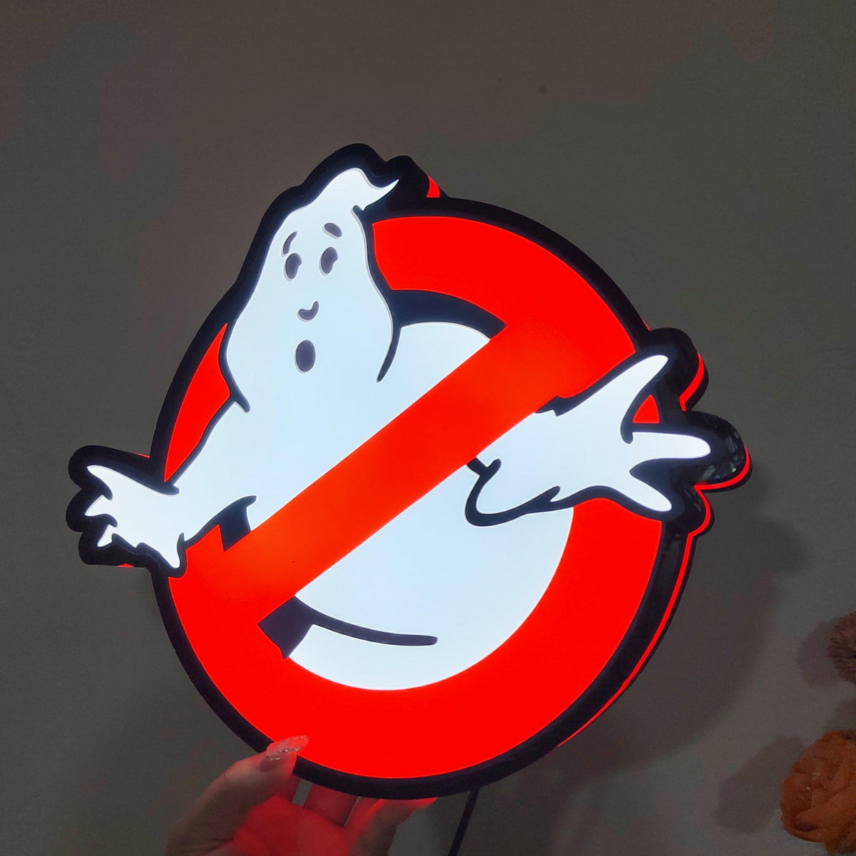 Ghostbusters Logo Light Box USB Powered with Dimming Control Perfect D ...