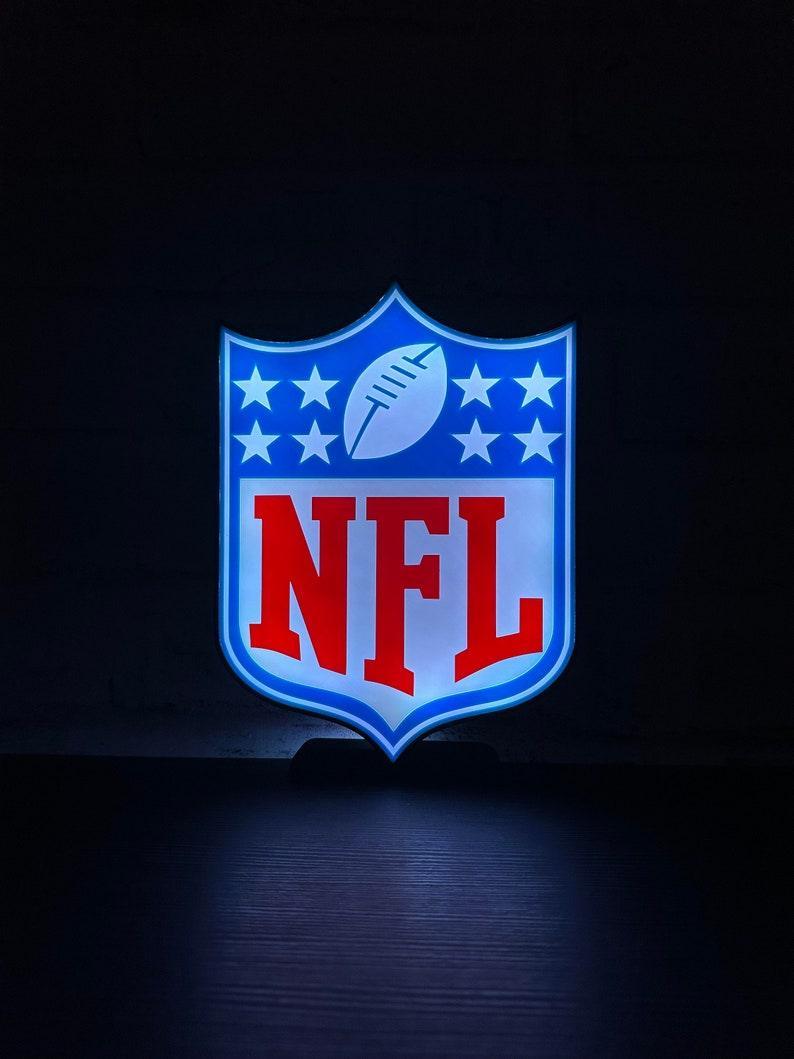 Nfl Home Sign NFL Led LightBox Sign Lamp Football Room Decoration – FYLZGO