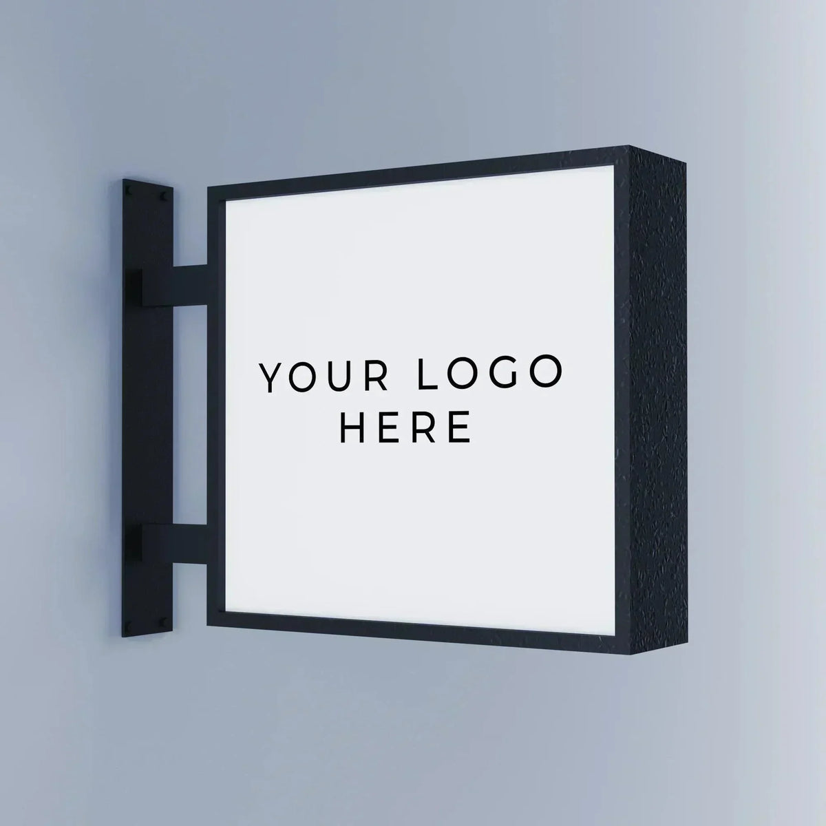 Led Word Light Box Customized Led Outside Light Boxes Outdoor Advertising Acrylic Round ...