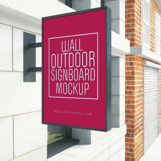 Led Box Building Signage Outdoor 3d illuminated light box business shop led sign logo circular ...