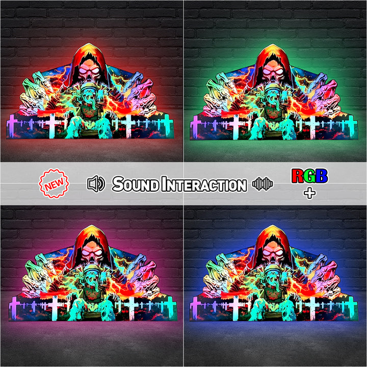 Aerosmith Pinball Topper 3D Printed Lightbox, Arcade Pinball Machine Accessory for Stern Pinball Arcade Machine Fans, USB Dimmeable