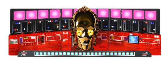 Star Wars Fall of The Empire Topper 3D Acrylic LED RGB Topper, for Stern Pinball Machine, Pinball Topper