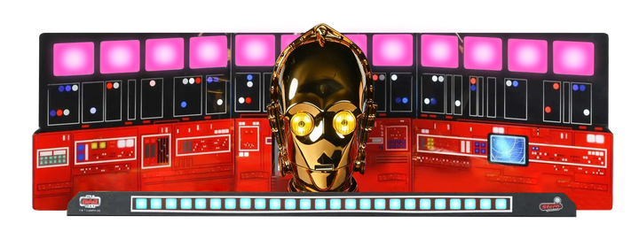 Star Wars Fall of The Empire Topper 3D Acrylic LED RGB Topper, for Stern Pinball Machine, Pinball Topper