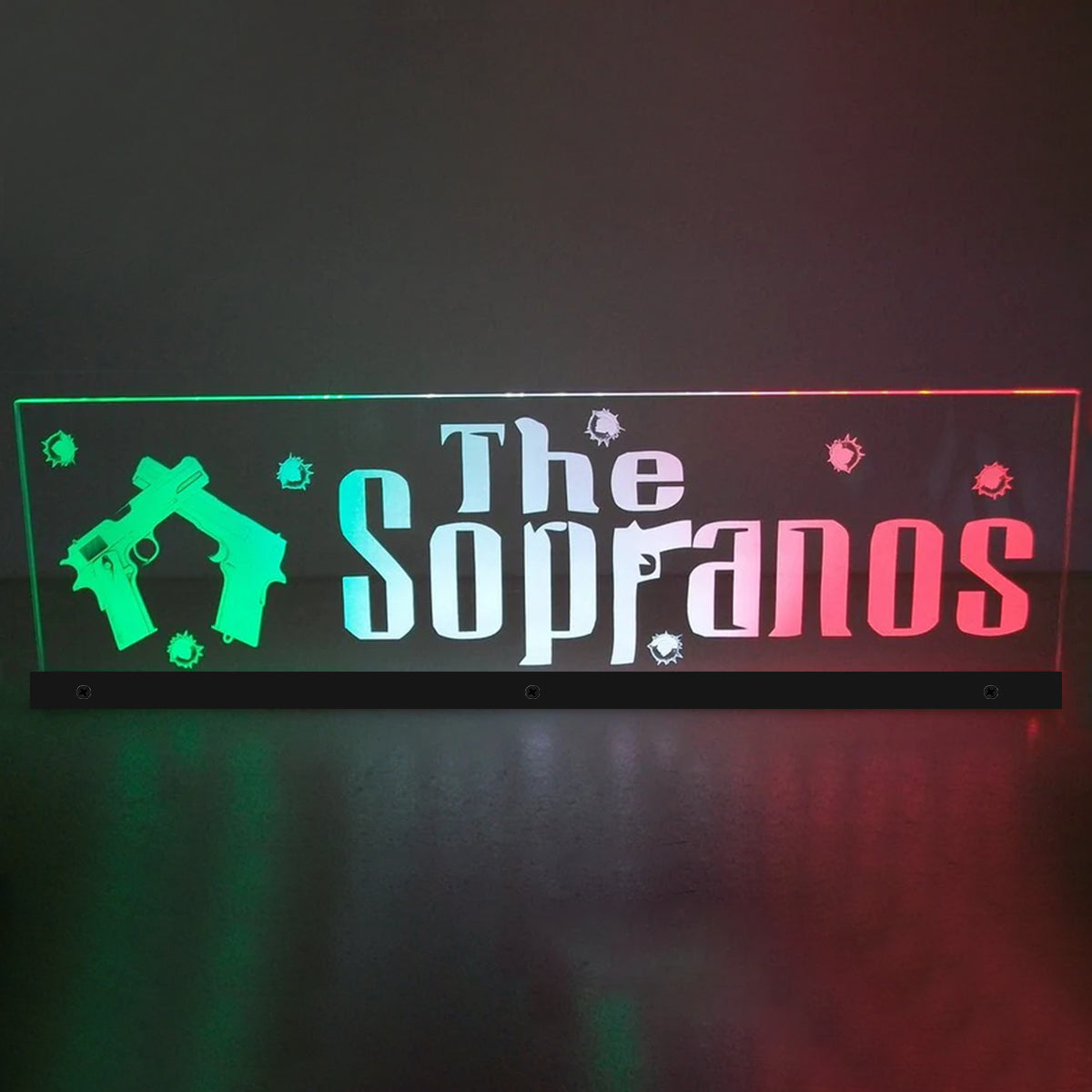 Décoration LED RVB en acrylique Star Wars pour flipper