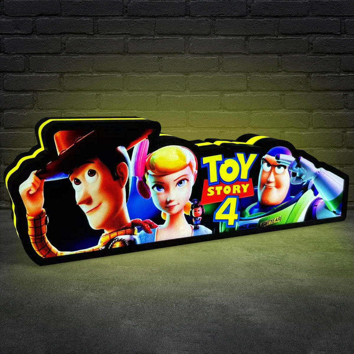 Toy Stroy 4 Pinball Topper LED Lightbox, 3D Printed Lightbox Rock Your Game