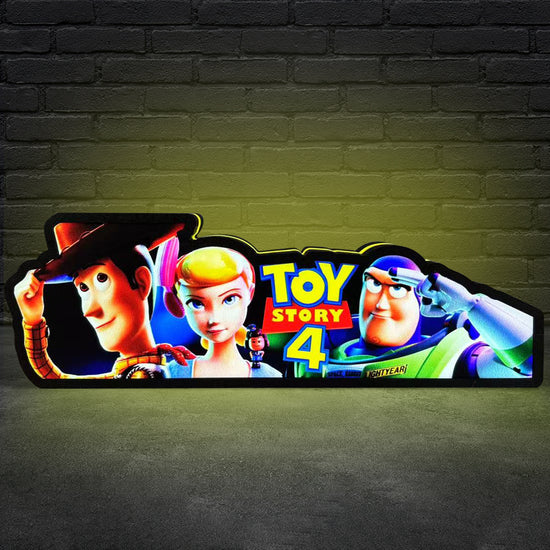 Toy Stroy 4 Pinball Topper LED Lightbox, 3D Printed Lightbox Rock Your Game