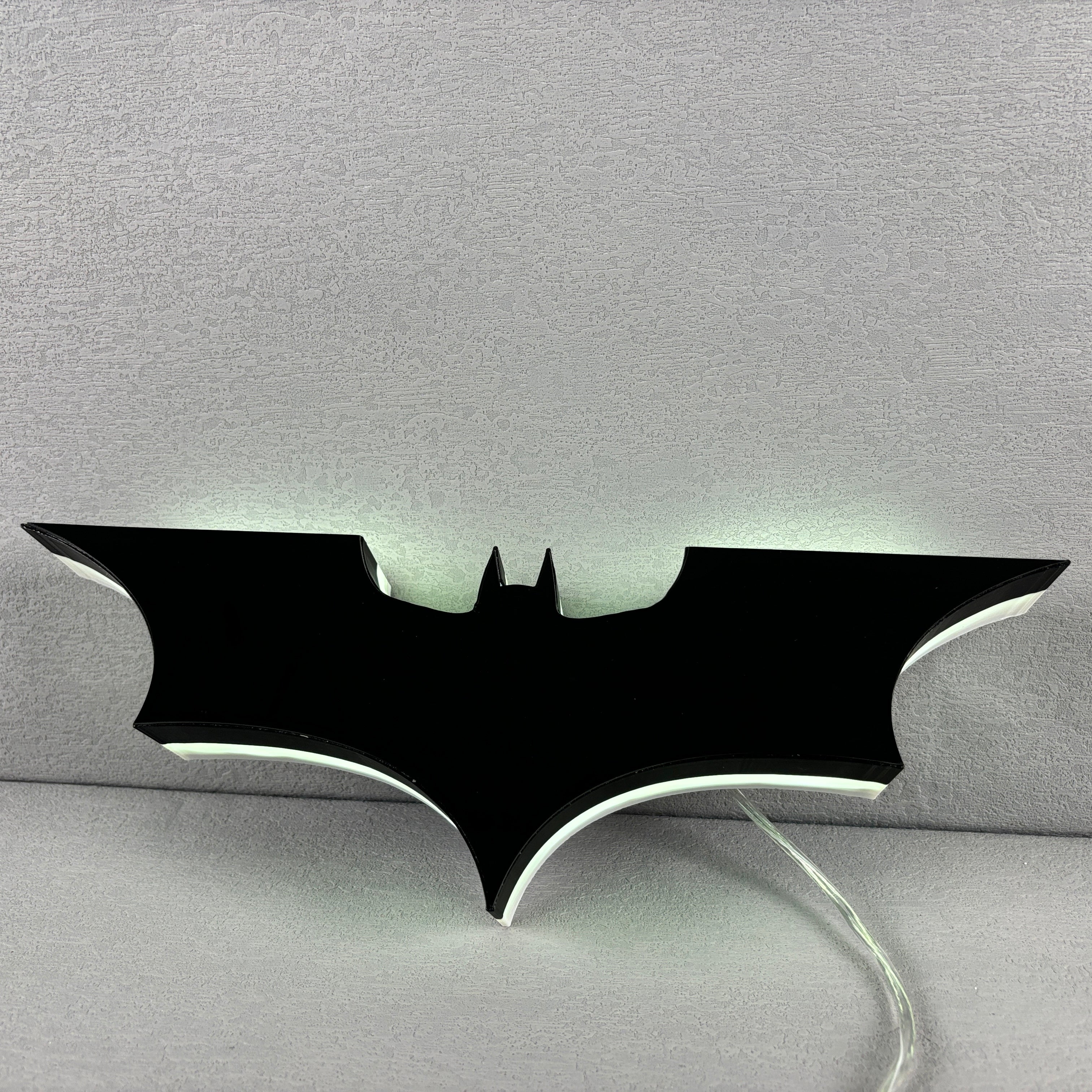 Batman Logo LED Lightbox Fully Dimmable & USB Powered