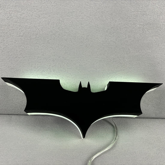 Batman Logo LED Lightbox Fully Dimmable & USB Powered