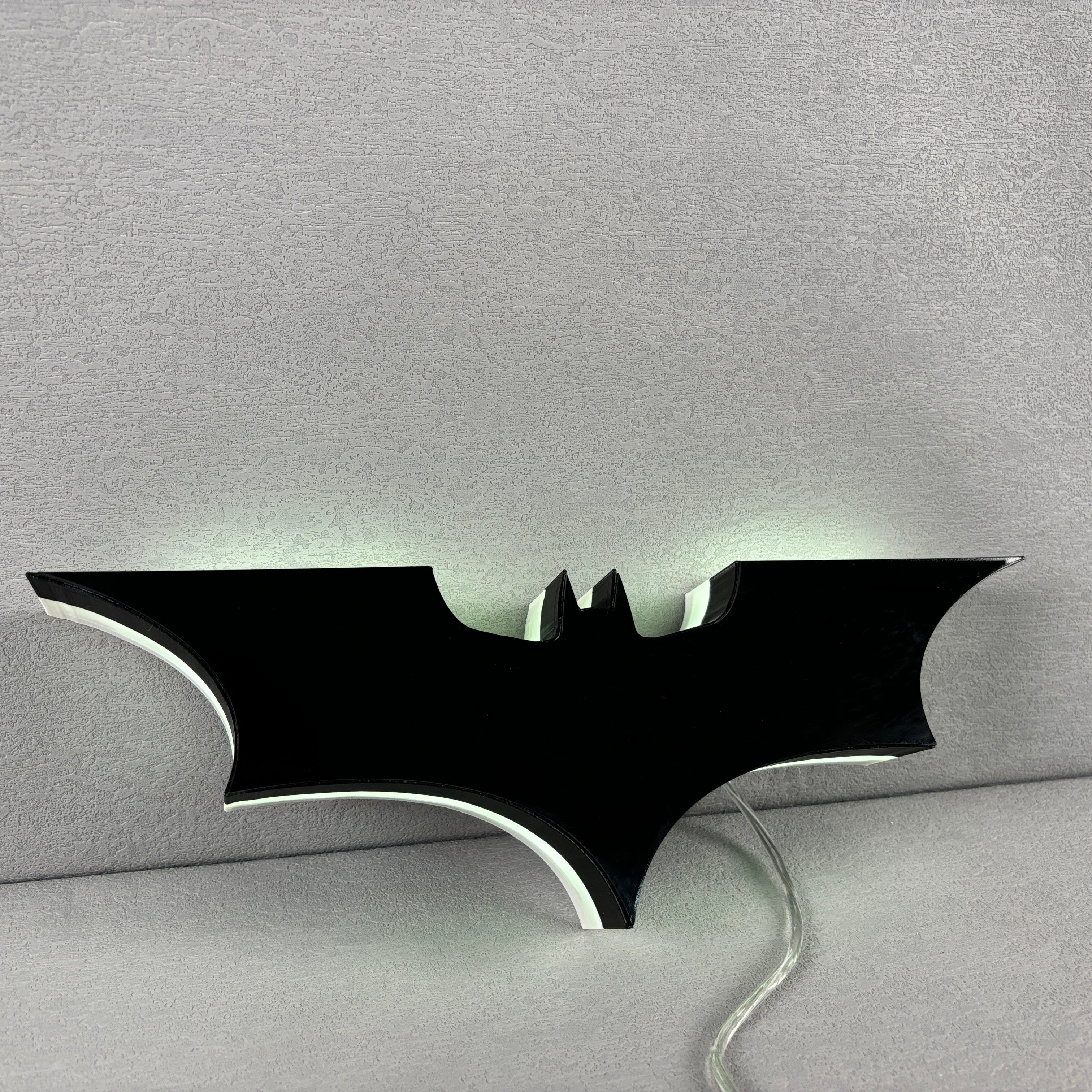 Batman Logo LED Lightbox Fully Dimmable & USB Powered