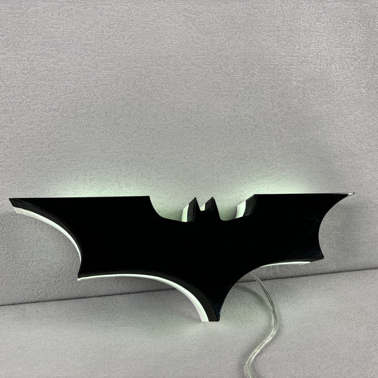 Batman Logo LED Lightbox Fully Dimmable & USB Powered