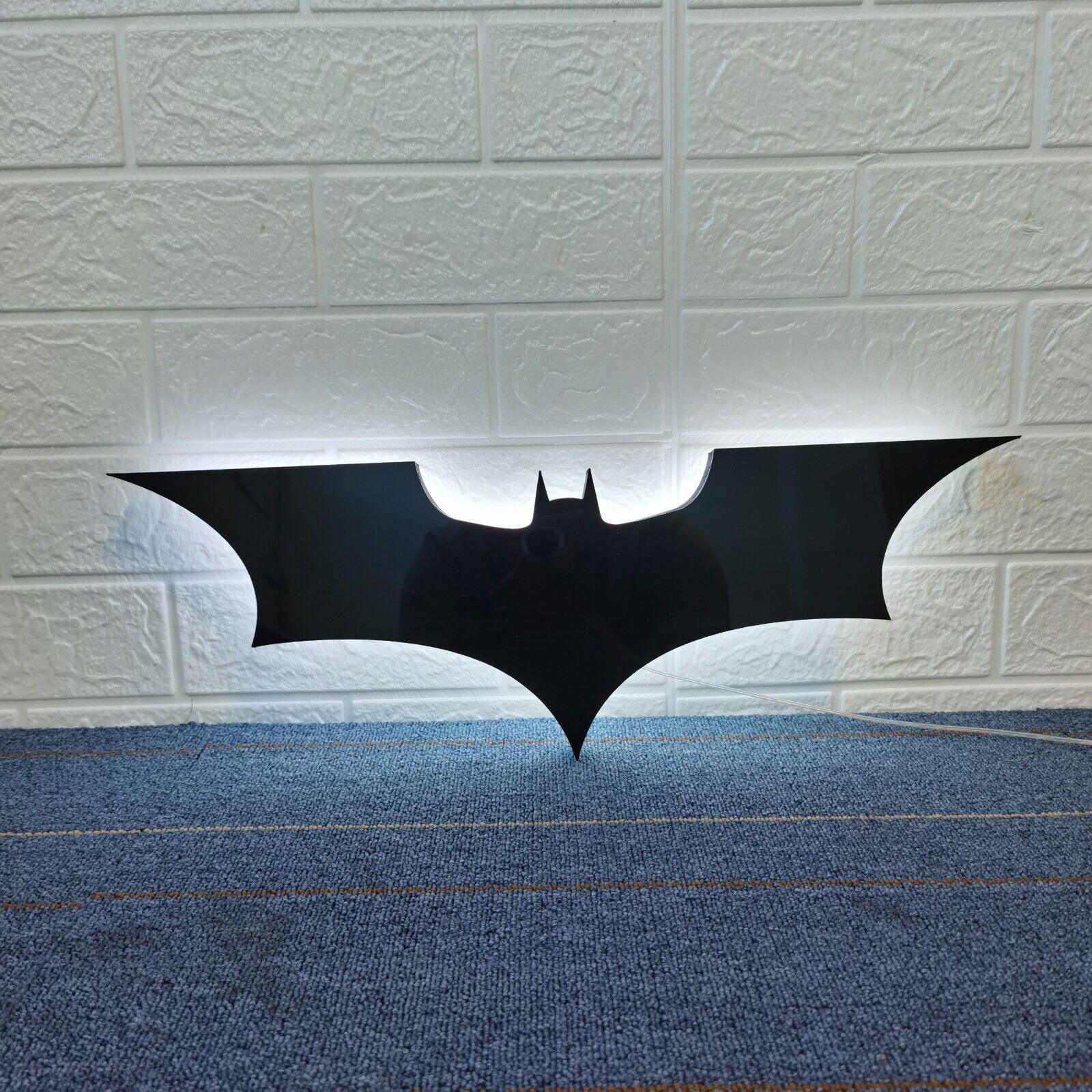 Batman Logo LED Lightbox Fully Dimmable & USB Powered