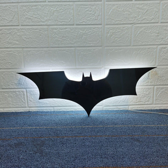 Batman Logo LED Lightbox Fully Dimmable & USB Powered