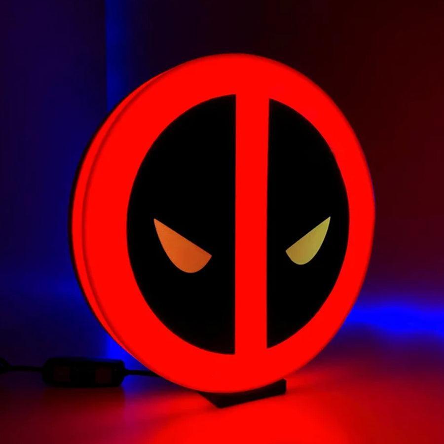 Deadpool Neon Led Deadpool Pinball LED Lightbox, Deadpool Pinball Topper, Deadpool Light ...