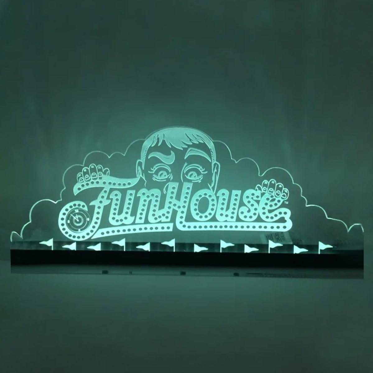 Funhouse Acrylic RGB LED Topper, for Pinball Machine, Pinball Topper