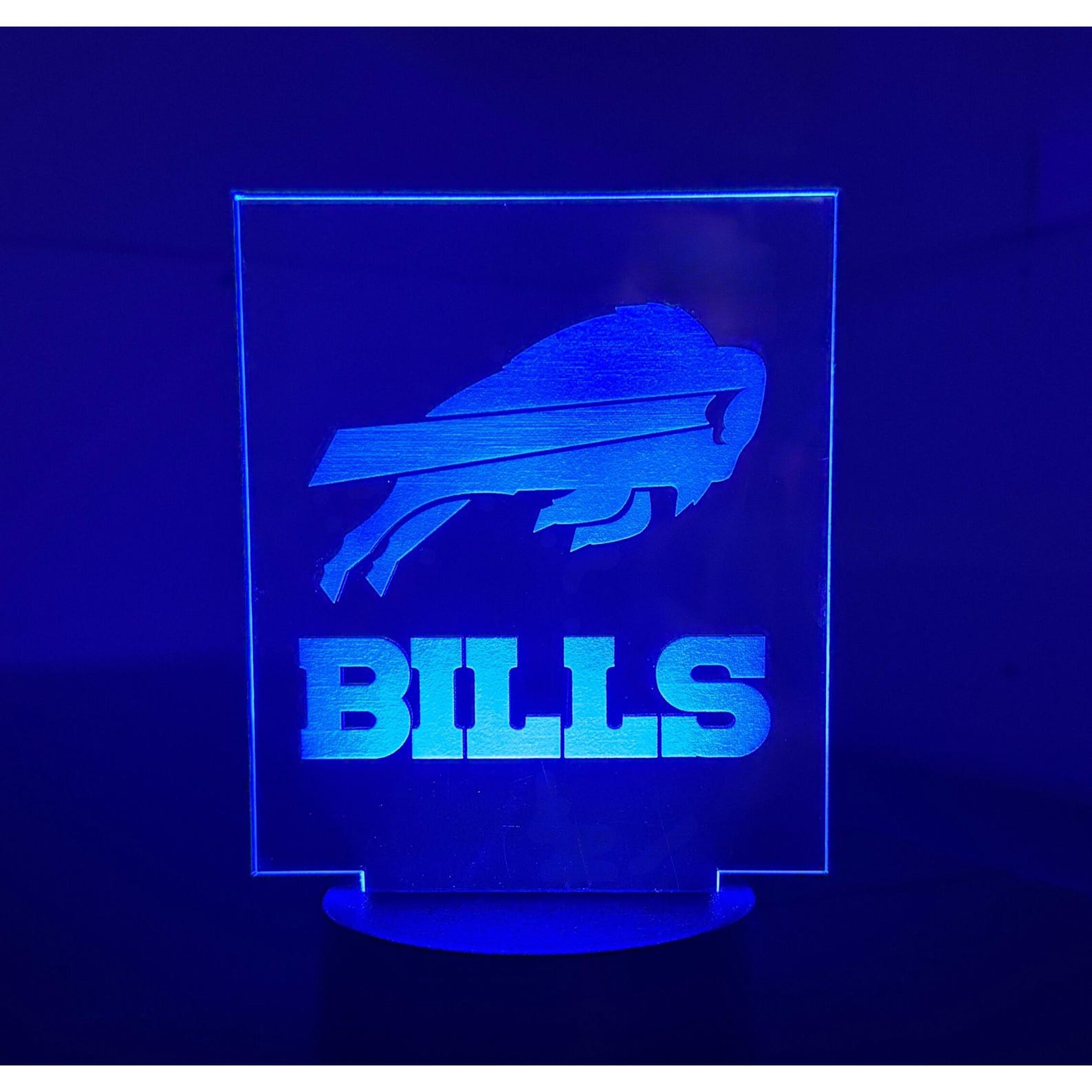 Custom Laser Engraved LED Gaming Light, Color Changing Desk Lamp, Personalized Logo Decor