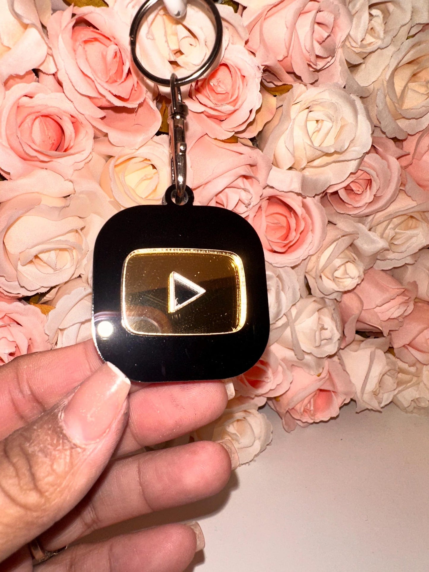 BUSINESS DECORacrylic signboardCustom Smart NFC Tap Keychain Social Media and Payment QR Code