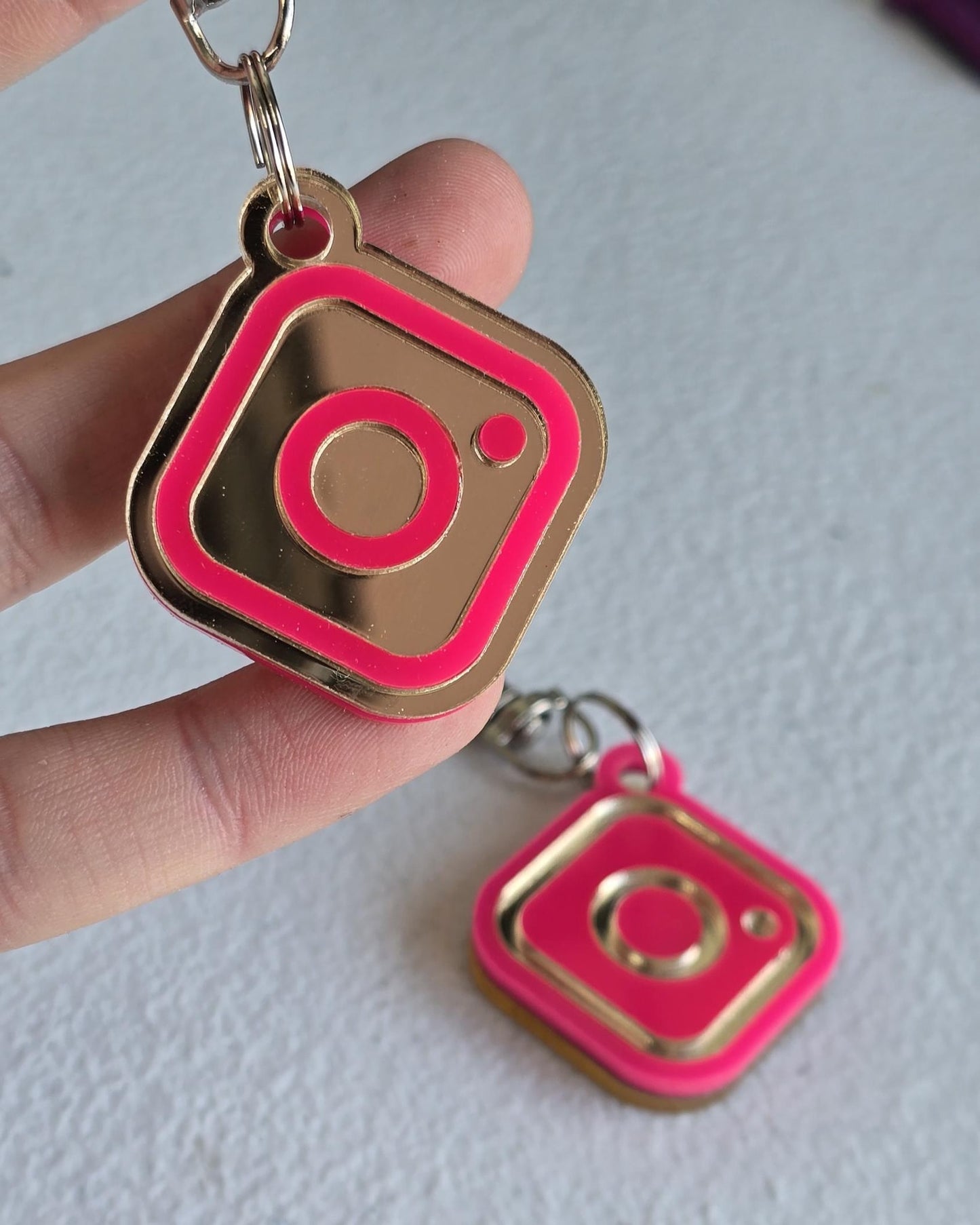 BUSINESS DECORacrylic signboardCustom NFC Social Media Keychain Acrylic • 42 Color Combos • Digital Business Card