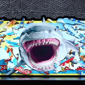 Stern Jaws Billboard Topper