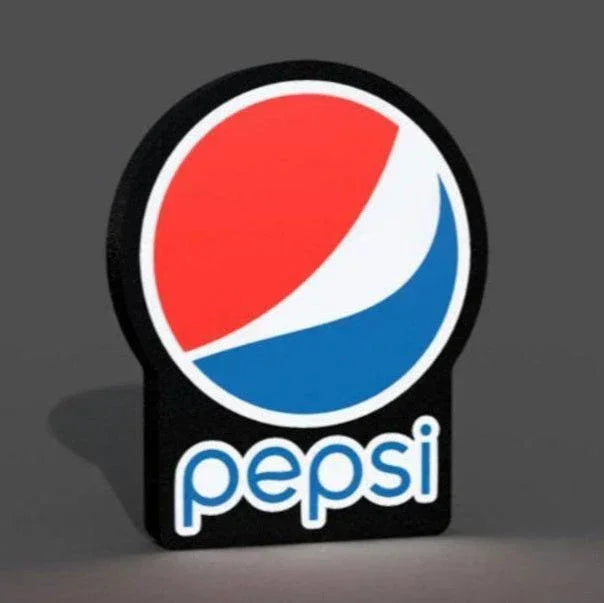 Pepsi Cola-inspiriert – LED-Leuchtkastenlampe / Schild 