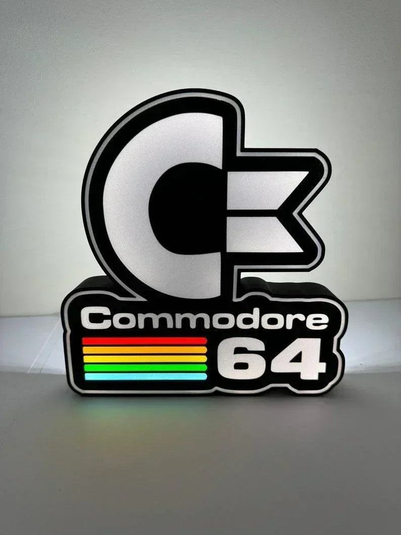 Commodore 4096 Commodore 64 Retro LED Light box for mancave games room – FYLZGO
