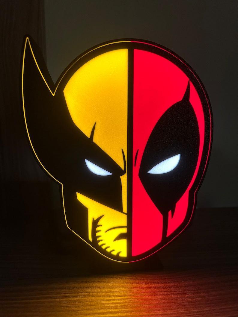 Deadpool Neon Led Deadpool 3 Wolverine/Deadpool Light – FYLZGO Signs