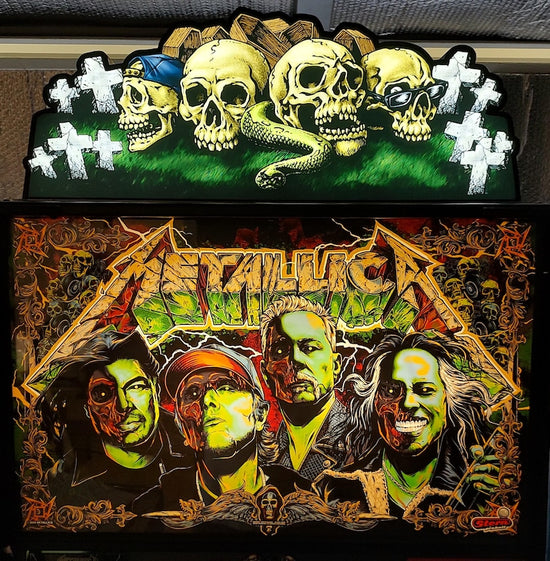 Stern Metallica Remastered Skull Topper 