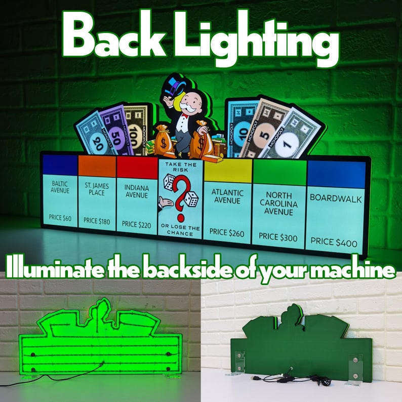 Donkey Kong Banana Bonanza – 3D LED Lightbox – Go Bananas with Retro Power