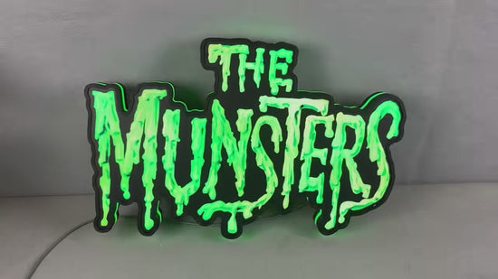 The Munsters Pinball LED Lightbox, The Munsters Pinball Topper, USB powered and with Dimming Function, design for Stern Pinball