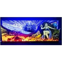 Game of Thrones Topper 3D Acrylic LED RGB Topper, For Stern Pinball Mahine, Pinball Topper