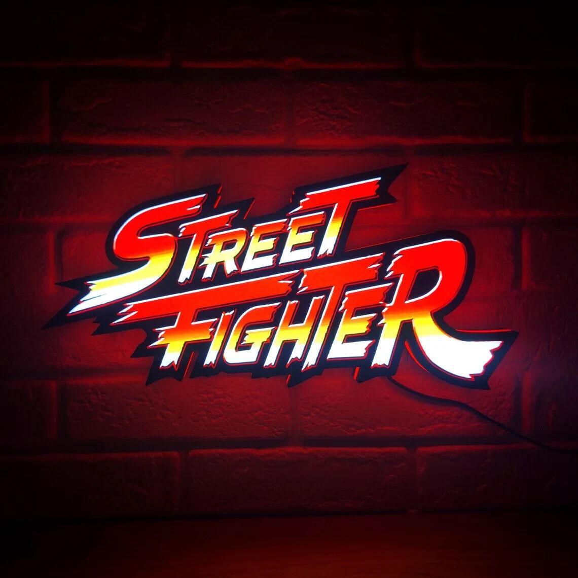 Fighter Led Display Street Fighter LED Lightbox Powered by USB & Full Dimmable 3D printed ...