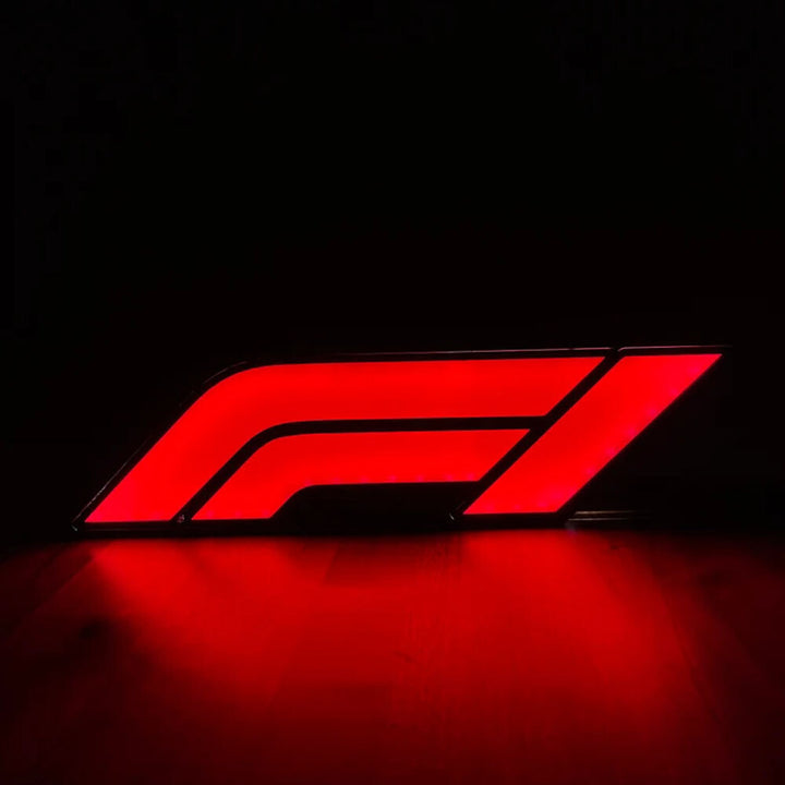 Formula 1 Printed Lightbox Home Workplace Decoration Led Light Wall Sign